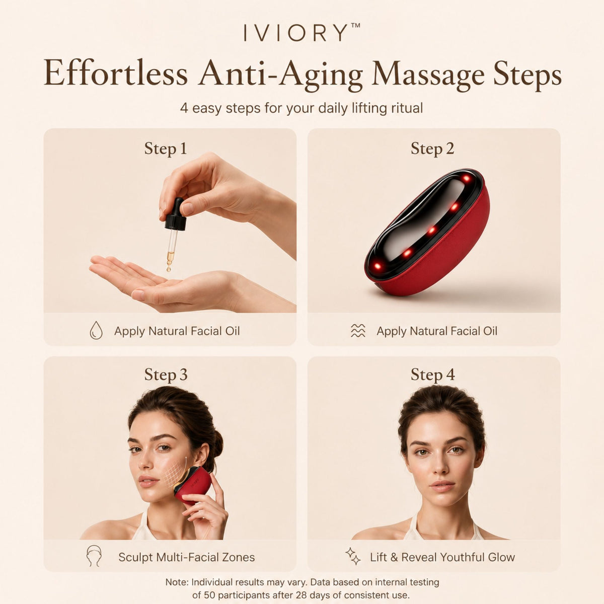 Iviory™ GlowSculpt Facial Wand