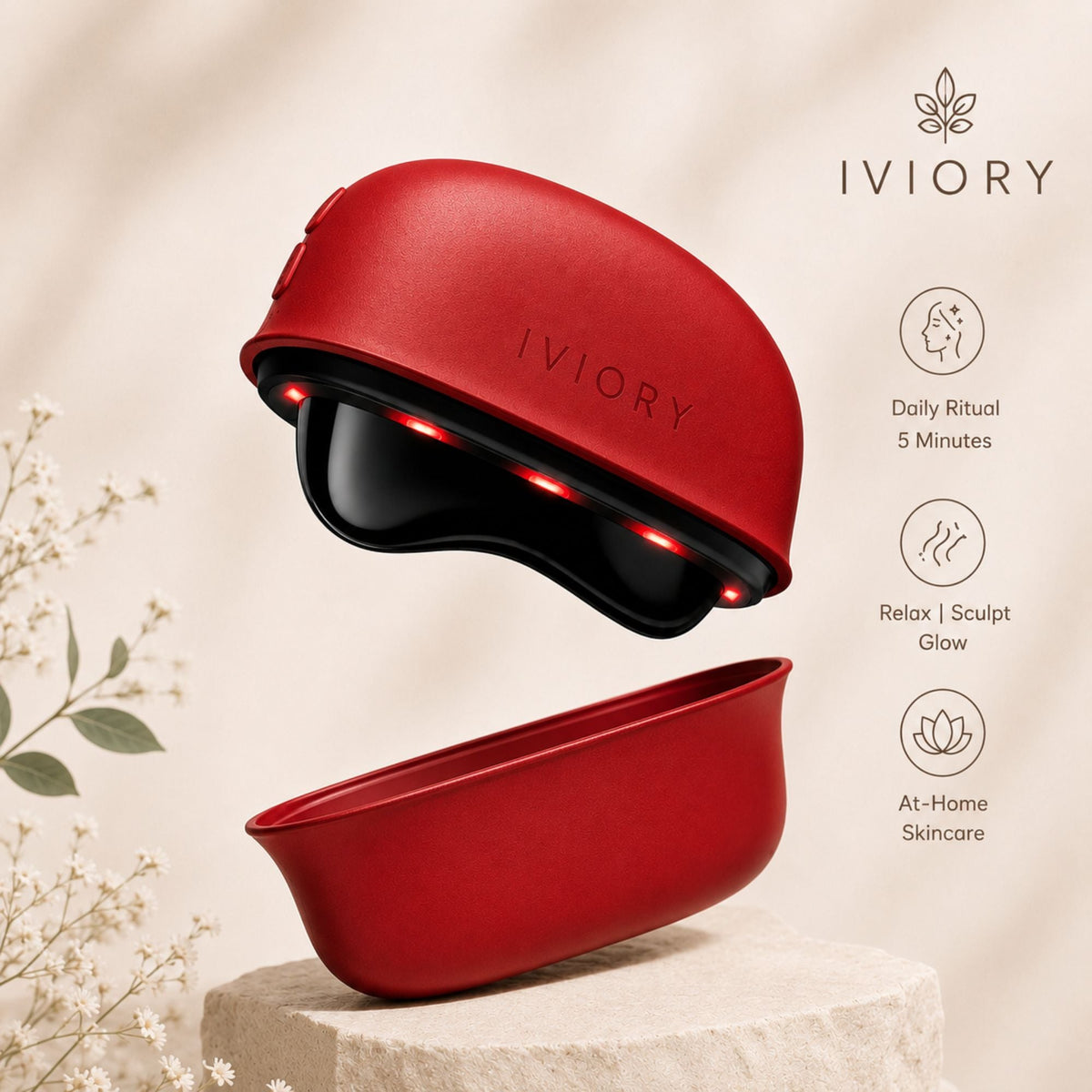 Iviory™ GlowSculpt Facial Wand