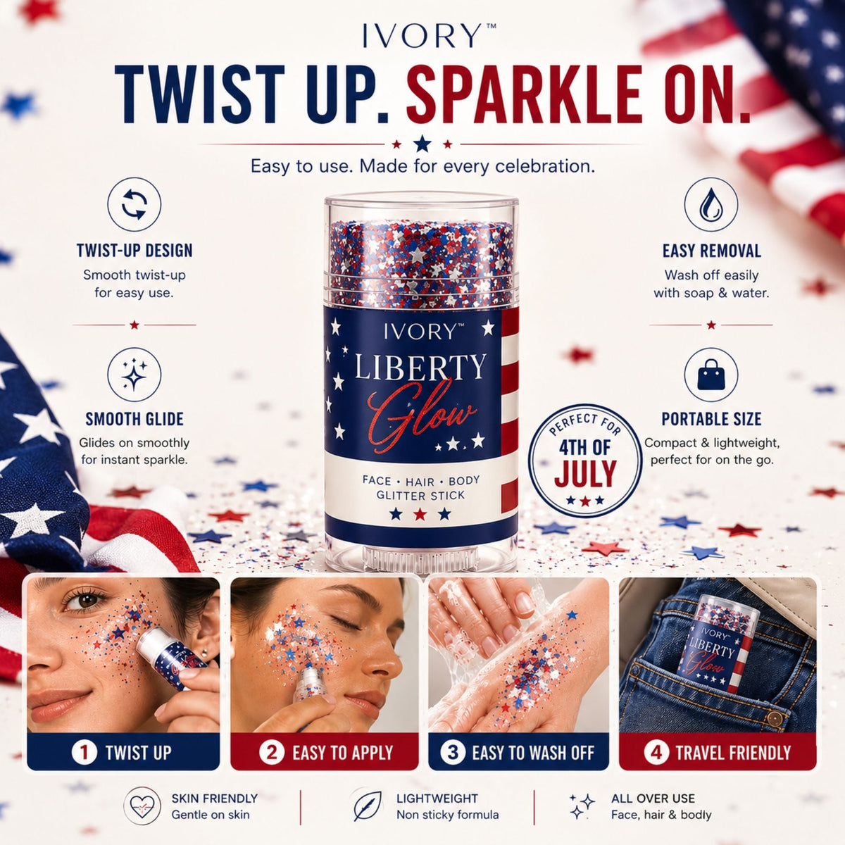 Iviory™ Liberty Glow Stick