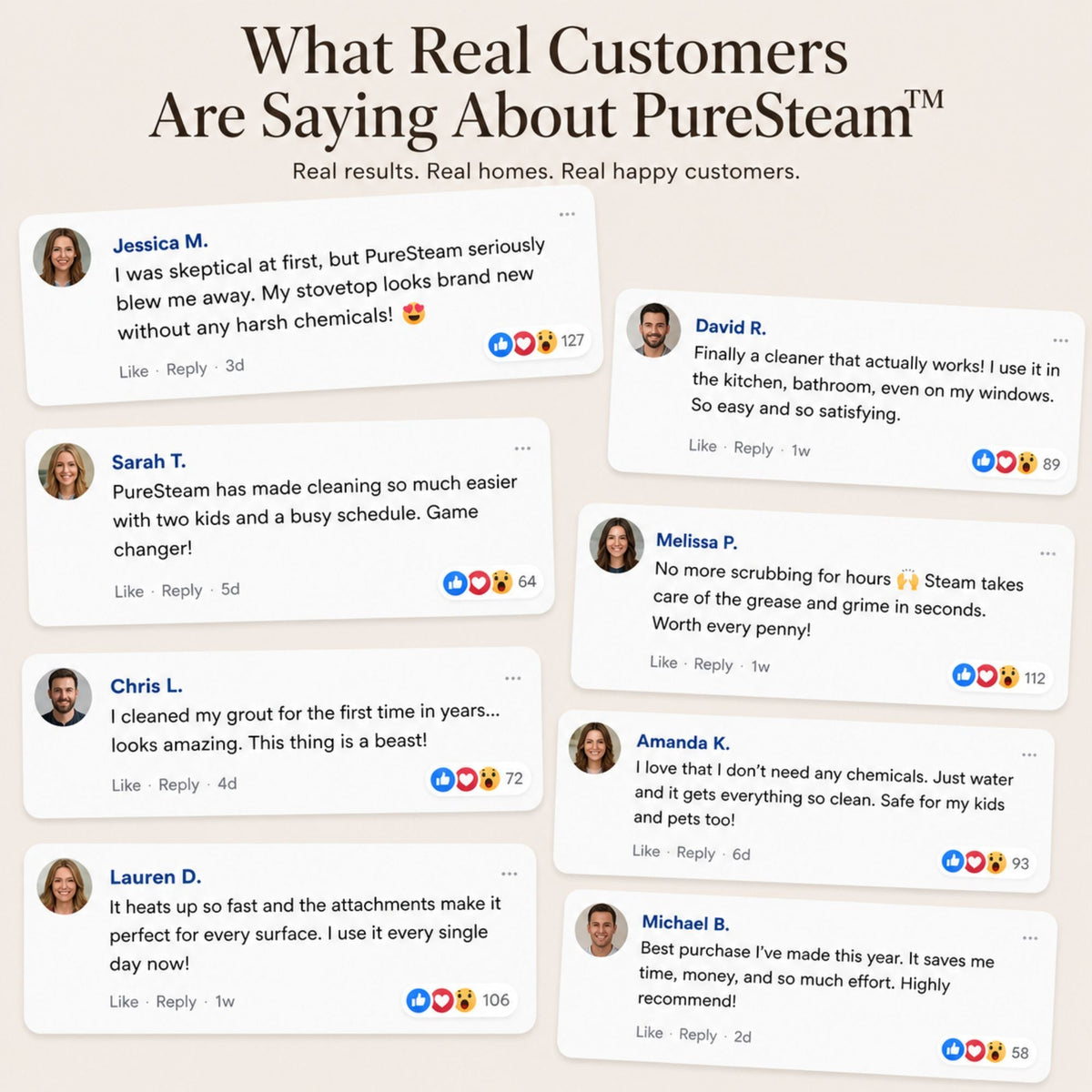 Iviory PureSteam Cleaner
