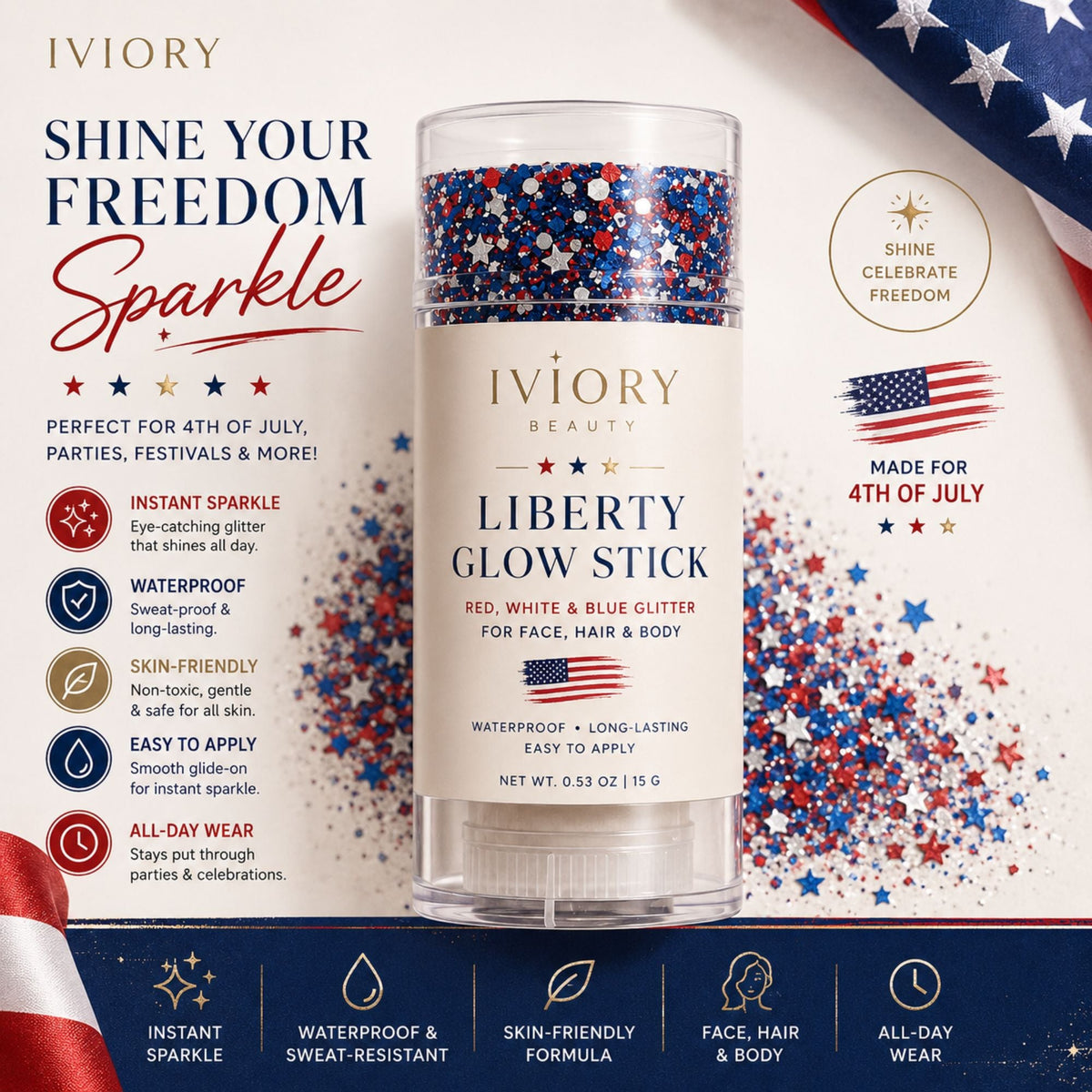 Iviory™ Liberty Glow Stick