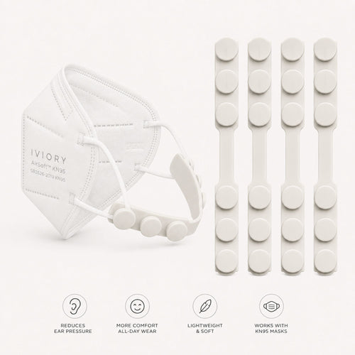 4-Pack Mask Ear Saver Straps
