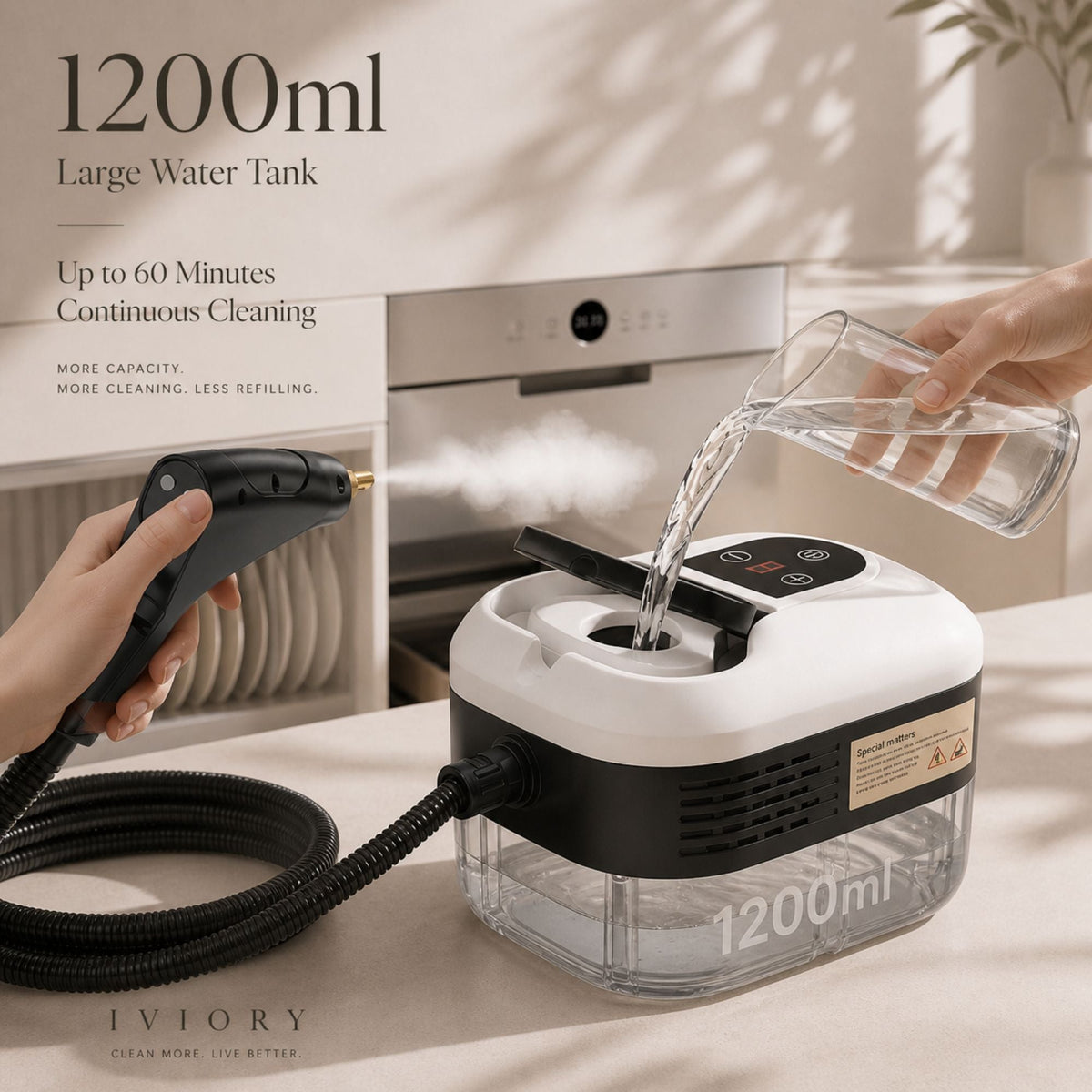 Iviory PureSteam Cleaner