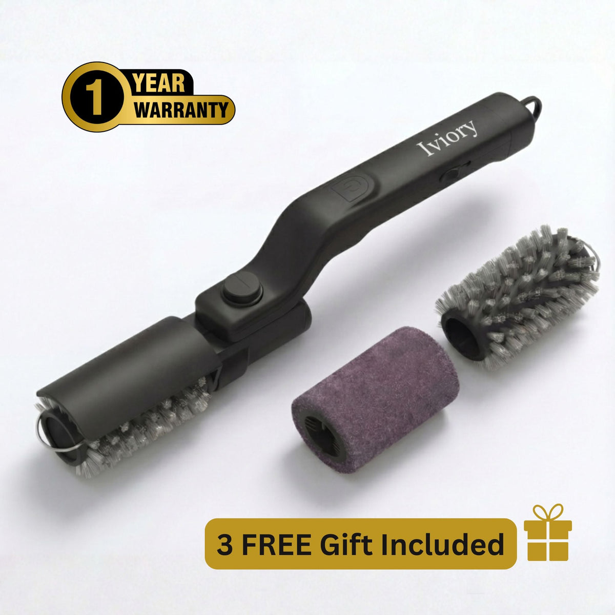 Iviory Motorized Grill Brush