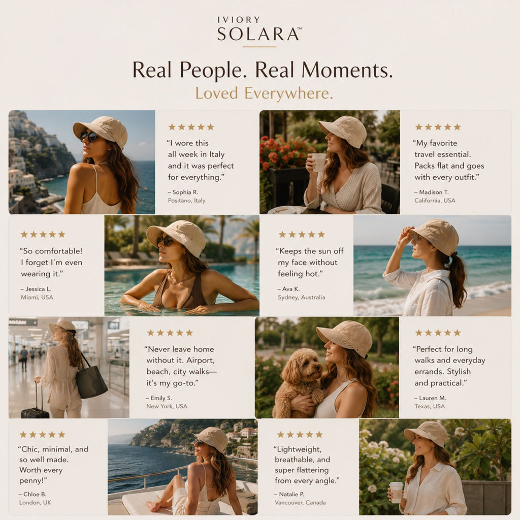 Iviory Solara™ | Elegant Sun Protection
