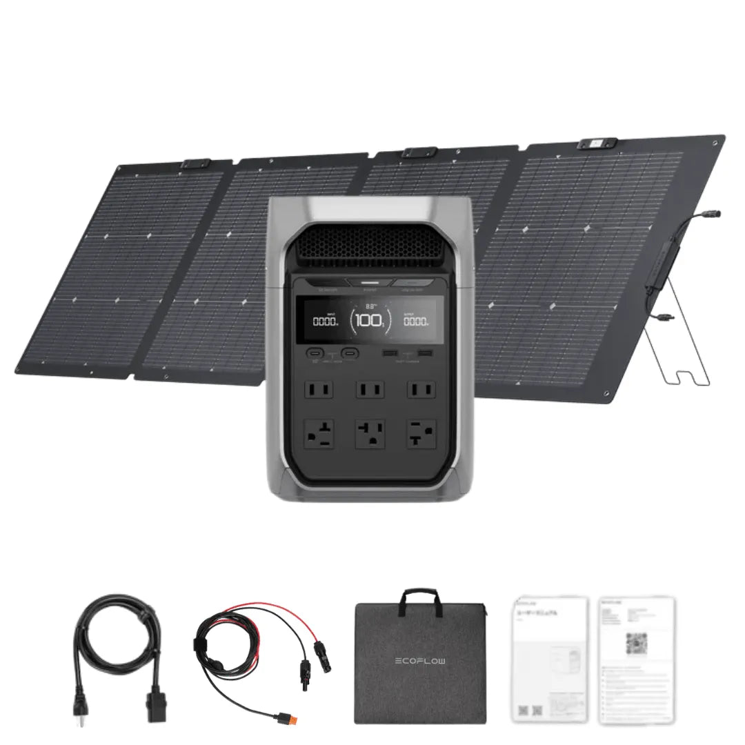 EcoFlow DELTA 3 Plus 1024Wh 1800W Solar Generator & Kits