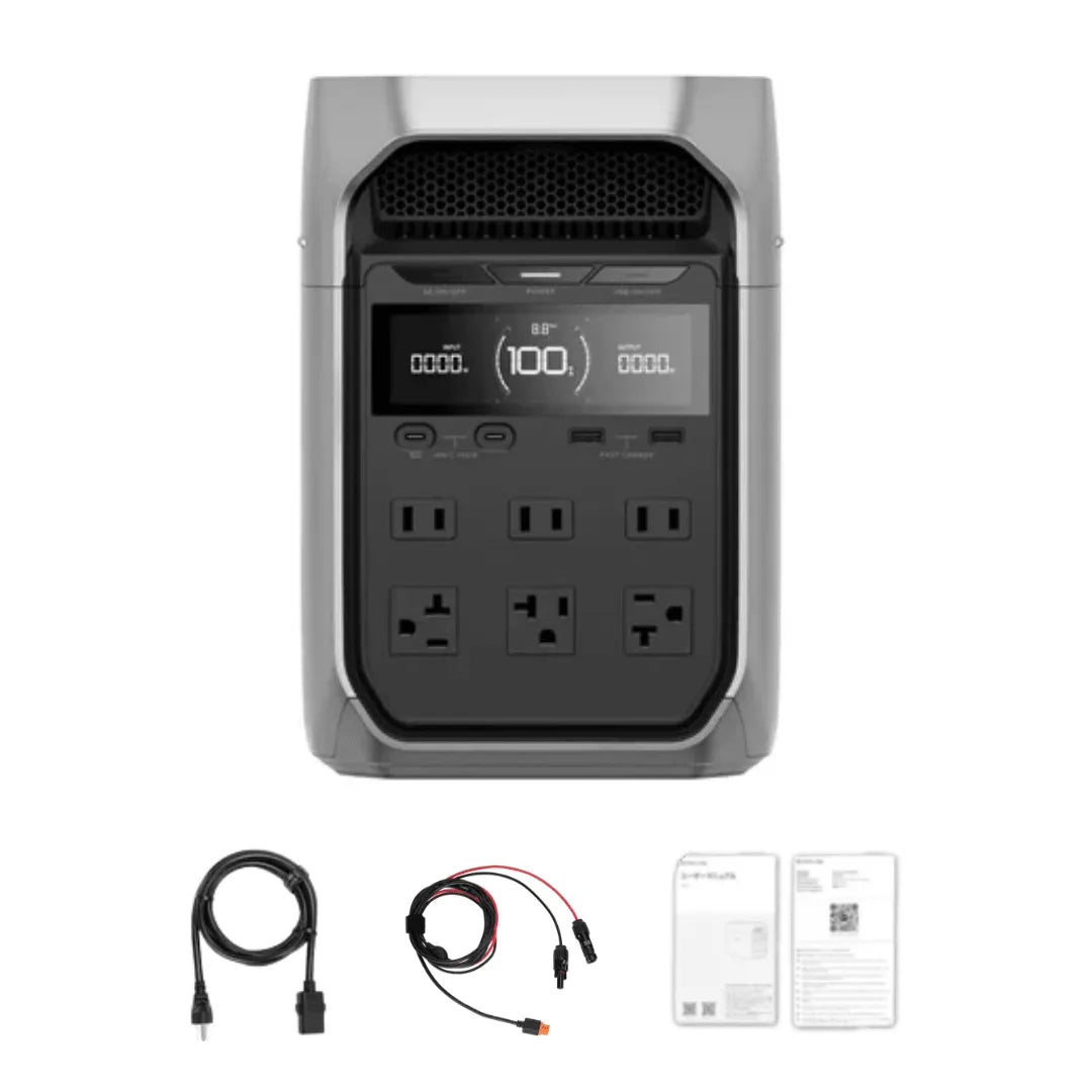 EcoFlow DELTA 3 Plus 1024Wh 1800W Solar Generator & Kits