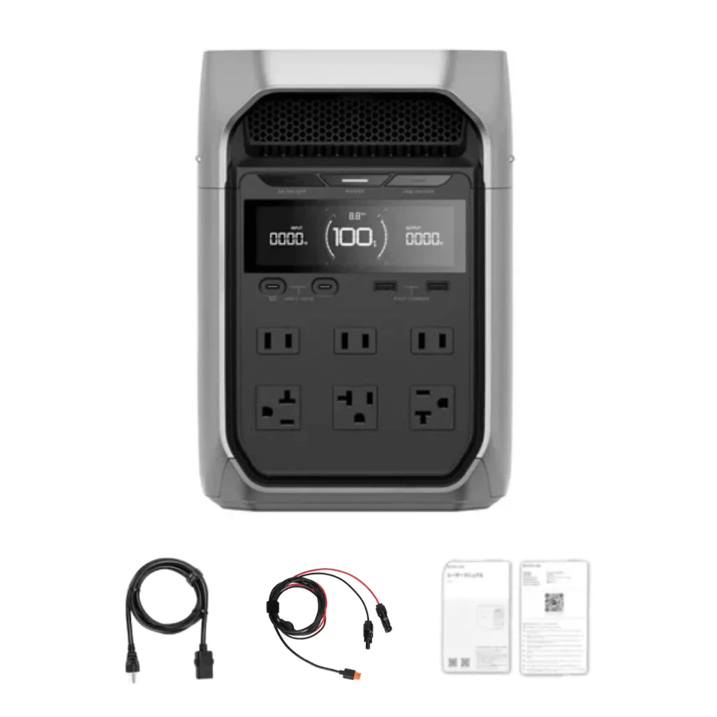 EcoFlow DELTA 3 Plus 1024Wh 1800W Solar Generator & Kits