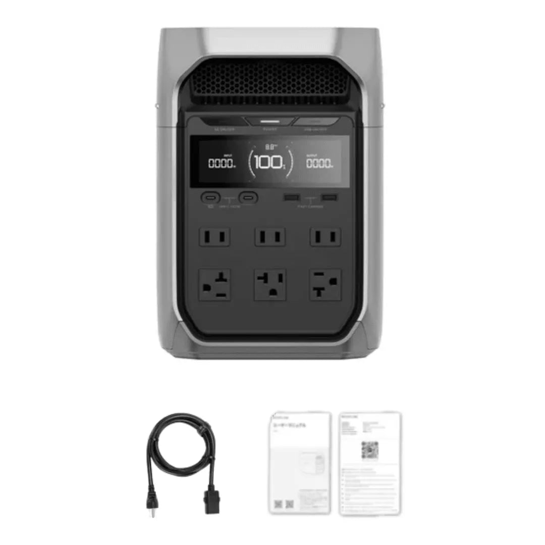 EcoFlow DELTA 3 Plus 1024Wh 1800W Solar Generator & Kits